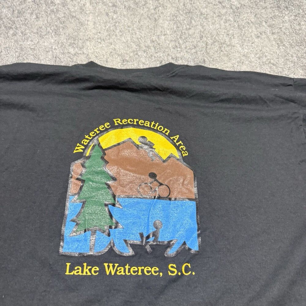 VTG 90s Lake Wateree South Carolina T Shirt XXL Fruit of the Loom BEST Gorpcore